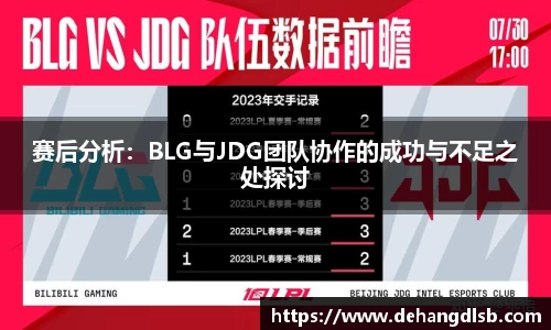 赛后分析：BLG与JDG团队协作的成功与不足之处探讨